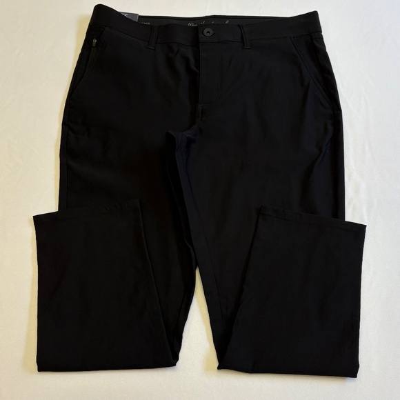Weatherproof Vintage 36x30 Men's Hybrid Tech Pants, Black NWT - Picture 7 of 14